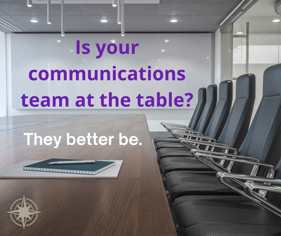 Pull up a Chair and have a Seat,&nbsp;Communications